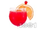 Рецепта Коктейл Ледоразбивач (Ice Breaker) с текила, сок грейпфрут, трипъл сек и гренадин